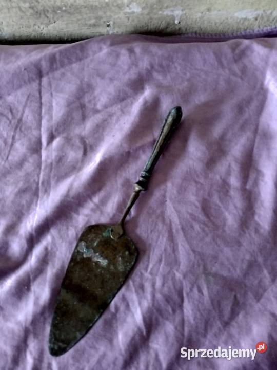 Zabytkowa Łopadka do tortu przedwojenna Pozostałe mazowieckie Otwock