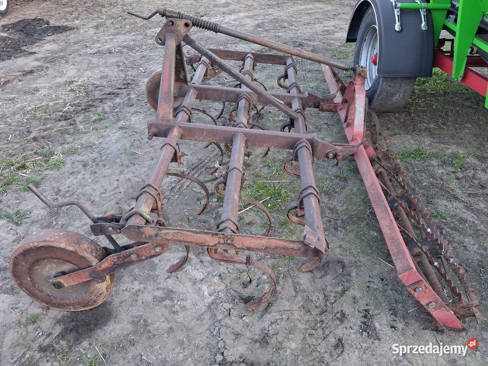 Kultywator z wałkiem 24m unia Grudziądz nieuszkodzony Rzgów