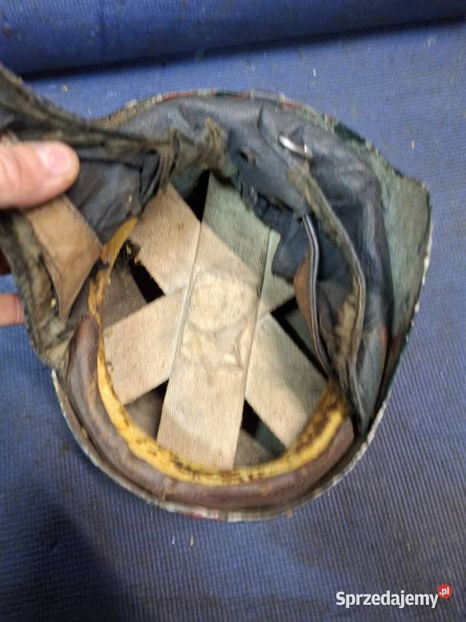 Kask PRL Wska Wfm SHL Junak Motorynka Romet Koszalin