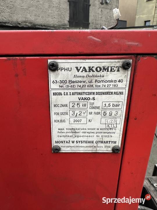 Piec kocioł ekogroszek wielkopolskie Śmigiel