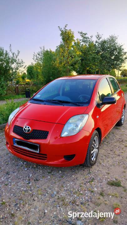 Sprzedam auto Toyota Yaris 2008 benzyna Motoryzacja Lelice