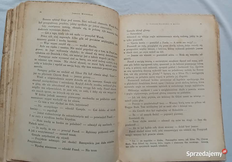 Janusz Meissner ST Samson wychodzi w morze KiW sprzedam