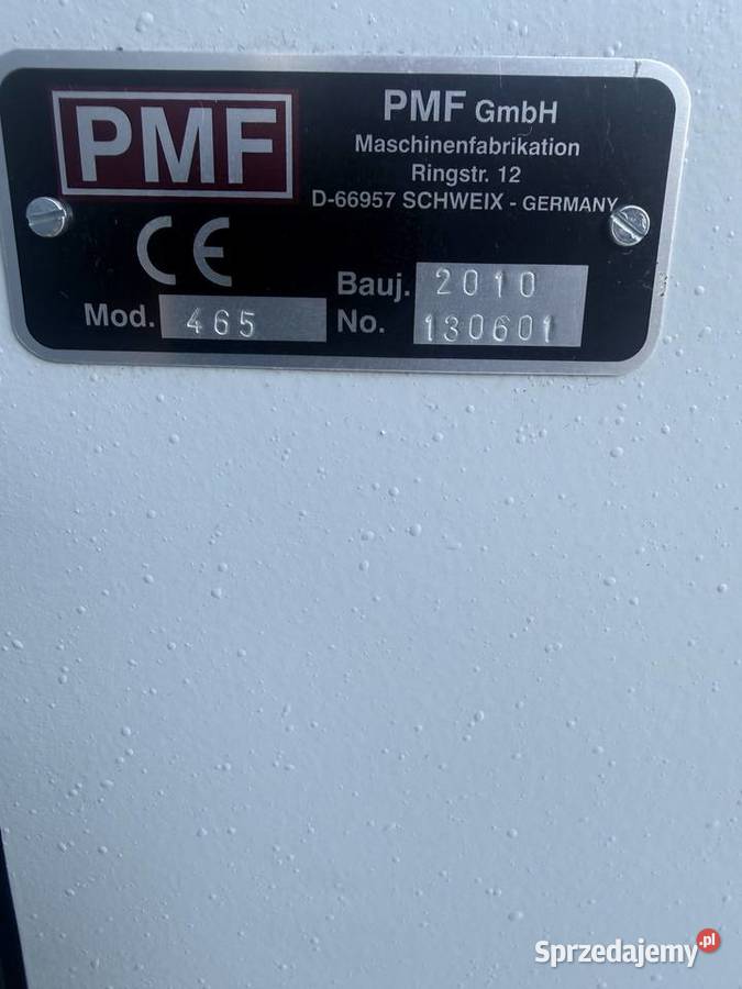 PMF 465 CE prasowalnica zgrzewarka klejarka Łaskarzew