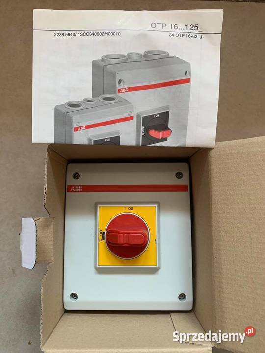 Przełącznik ABB OTP32BA4M Enclosed switch mazowieckie Warszawa