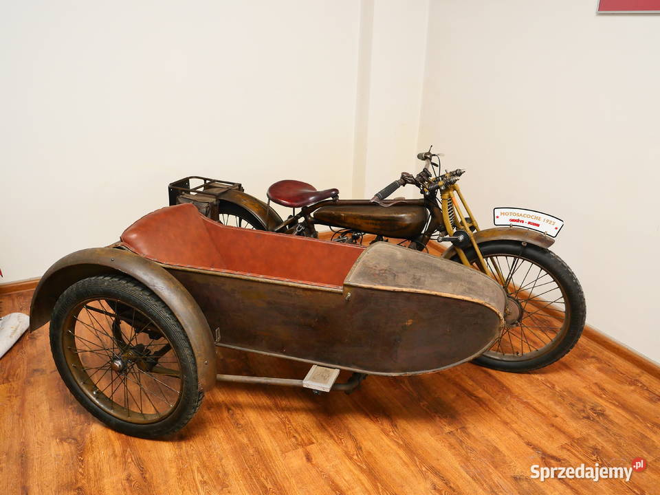 Motosacoche z koszem 1923