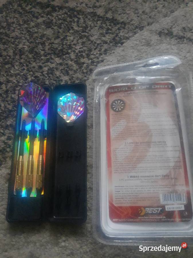 RZUTKI LOTKI PLASTIKOWE DART KNIGHT 3 BEST