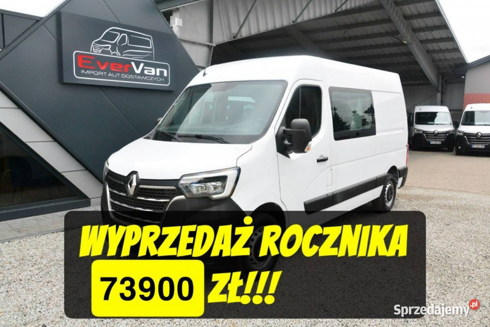 Renault Master średniak 7 osobowy brygadówka Warszawa sprzedam