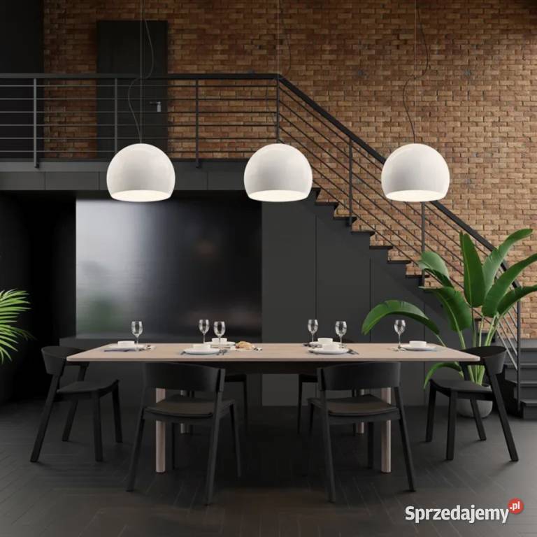 Lampa COCCO 34 Sfera biała Tar Lampy wiszące Gdańsk sprzedam