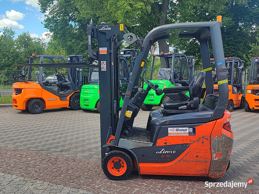 Wózek widłowy elektryczny Linde E16C 16 t 5049