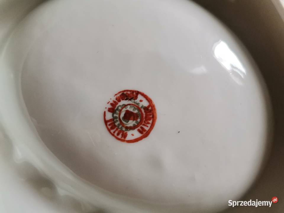 Stara nieużywana popielniczka porcelana Bogucice Katowice sprzedam