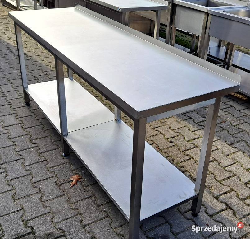 STÓŁ GASTRO Z PÓŁKĄ WZMACNIANY 2006085 M1254NN Nowe Skalmierzyce sprzedam