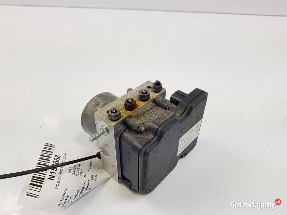 POMPA ABS HAMULCOWA SKODA FABIA III 6C0614517R osobowe