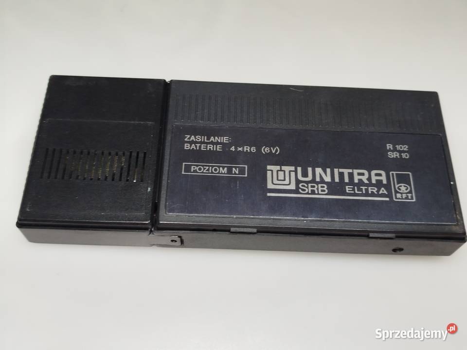 Unitra Miniaturowy odbiornik tranzystorowy R102 Zgierz