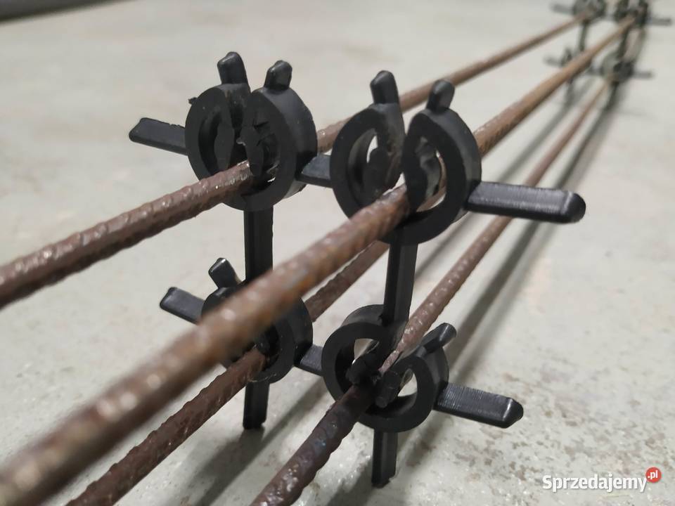 Strzemiona do balustrad betonowych zbrojenia