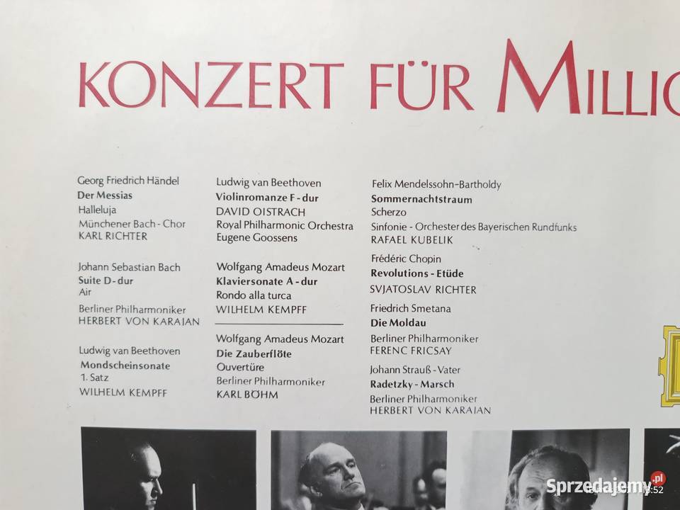 Album winylowy z serii Koncert Milionów z