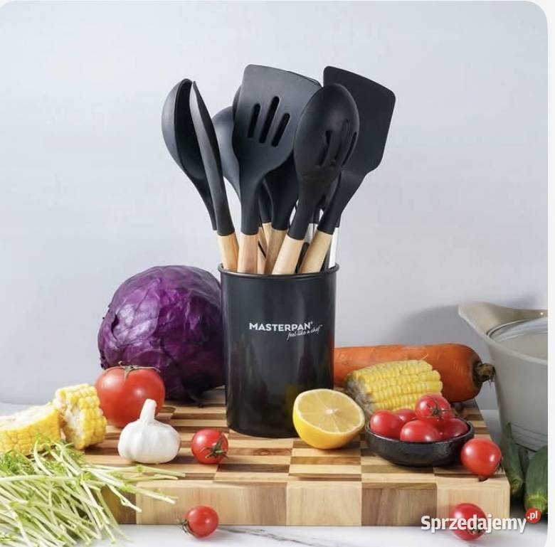 59 Przybory kuchenne silikonowe 12 sztuk Zabrze sprzedam