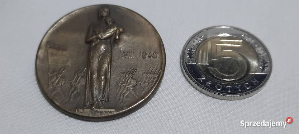 Odznaka 1940r n01 Warszawa sprzedam