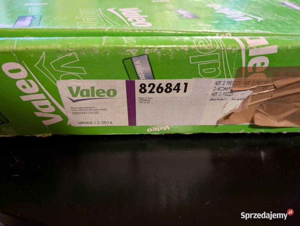 Sprzęgło zestaw Valeo 826841 Kia Sportage Sprzęgła i elementy