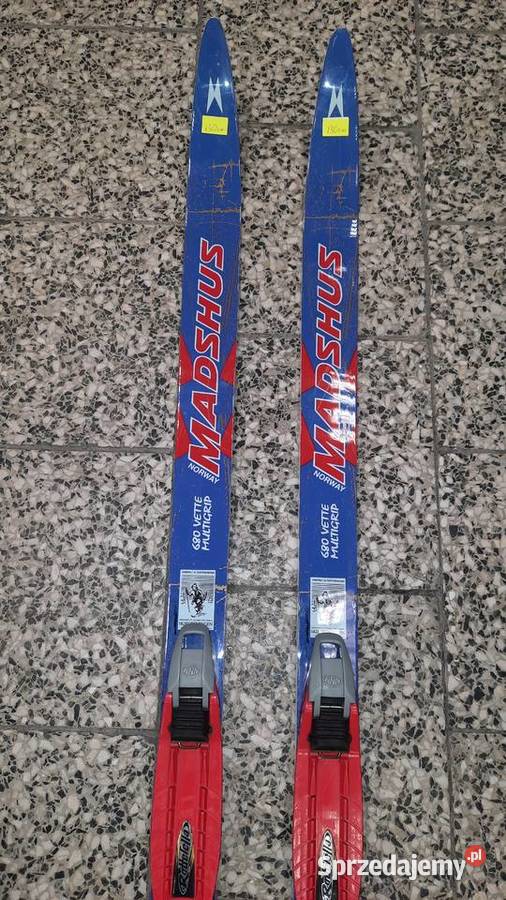 Narty biegowe MADSHUS 130 wiązania NNN łuska