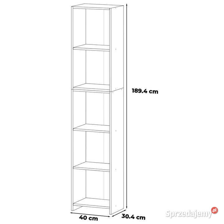 Regał Do Salonu Dzieci Sonoma 40 Pella Na