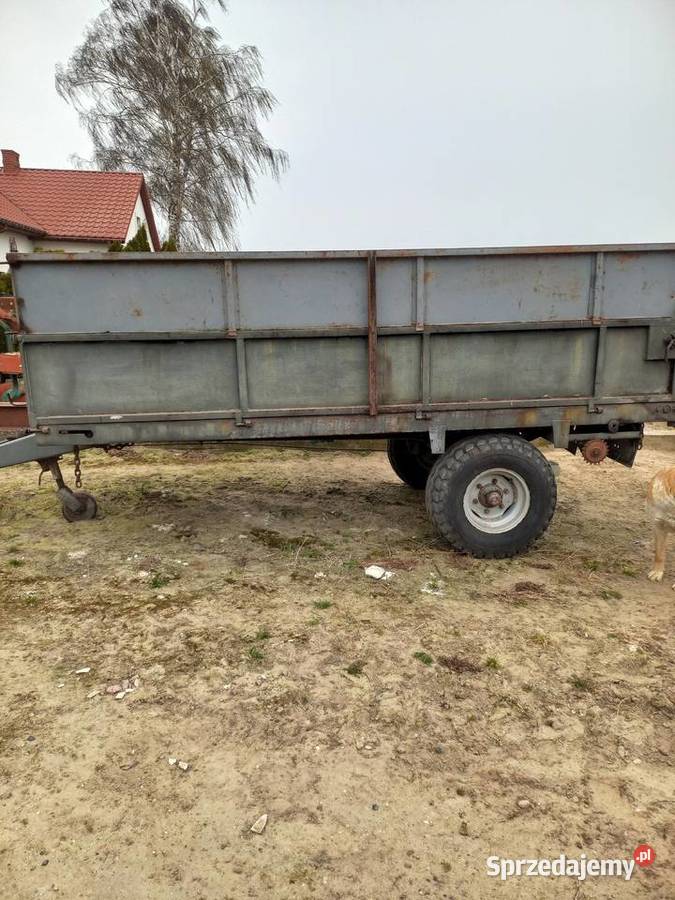 Przyczepa jednosiowa Przyczepy rolnicze Konin