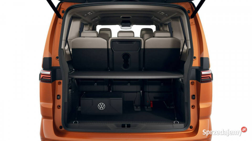 Volkswagen Multivan Edition L2 20 TDI 150 DSG pomarańczowy Łódź