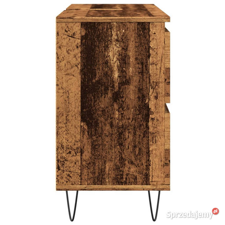 Szafka łazienkowa stare drewno 80x33x60 WM857235 Warszawa