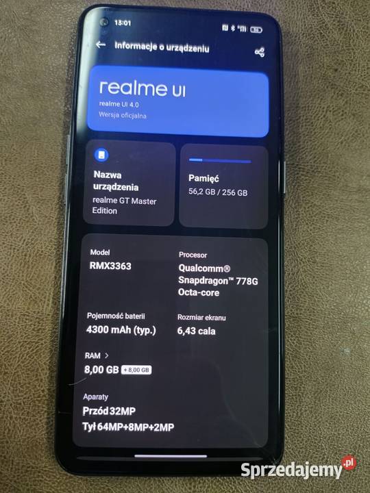 Realme GT MASTER EDITION