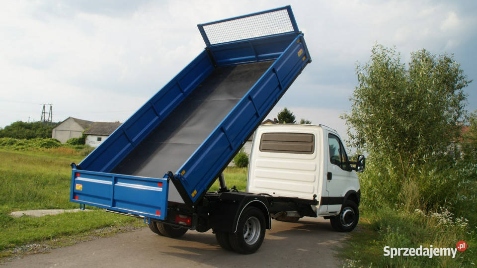 Iveco Daily Kipper Wywrot Wywrotka 3 stronna nieuszkodzony Iveco Miastków Kościelny