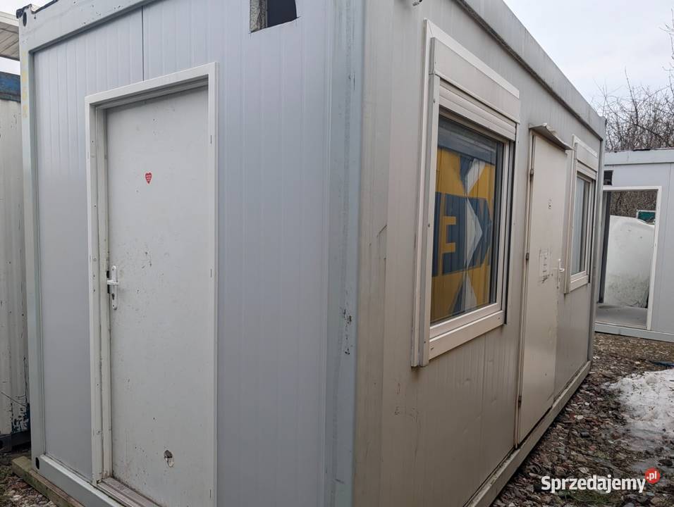 Kontener szatniowy używany5m Warszawa Łomianki