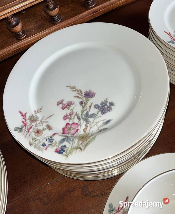 Talerzyk deser Royal Ivory Bohemia Made in Gdańsk