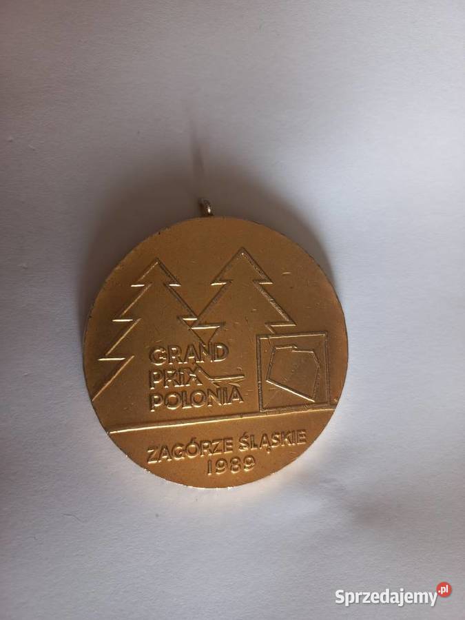 Medal Grand Prix Polonia Zagórze Śląskie 1989r Antyki, Sztuka, Kolekcje