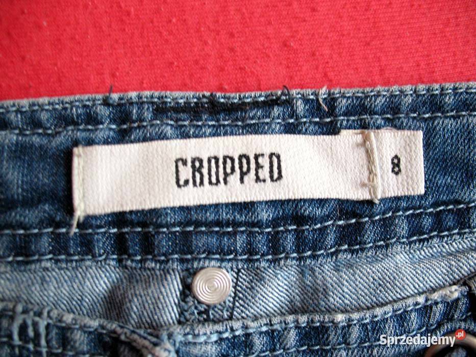 Szorty spodenki Jeans 36 S biodra 96 Cropped
