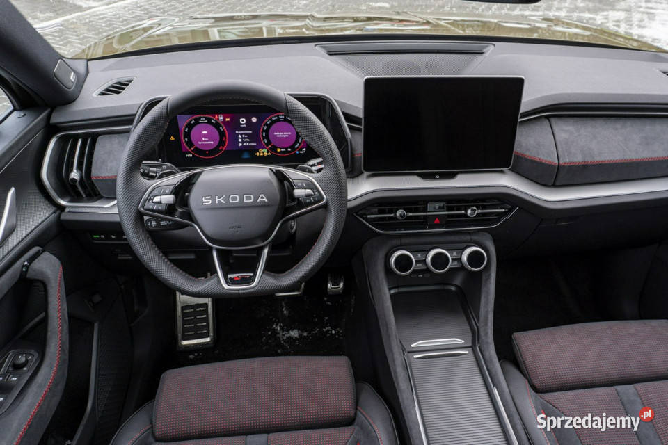 koda Kodiaq RS 20 TSI 265 DSG 4x4 Dostępny ręki napęd 4x4 Łódź sprzedam