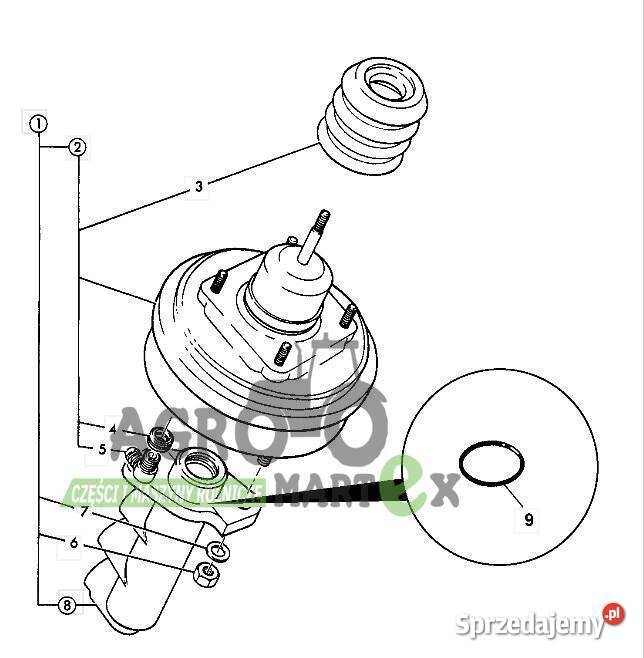 JCB 3CX 3CXS 4CX 4CXS POMPKA HAMULCOWA Wichrów