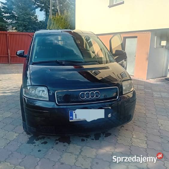 Audi A2 2002R Czarna 16 Benzyna A2 Jędrzejów sprzedam