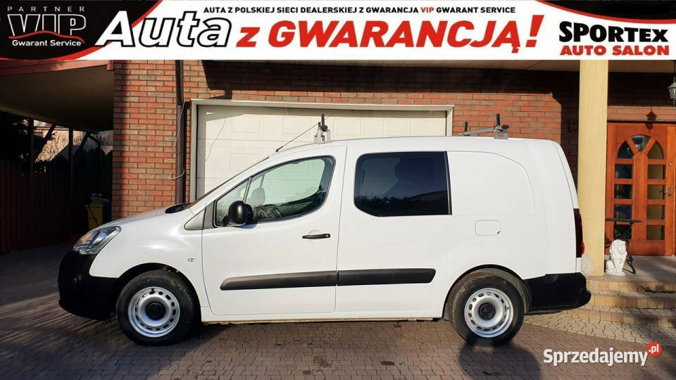 Peugeot Partner LONG 5 osób16 HDI 100 SALON wielofunkcyjna kierownica Aleksandrów Łódzki