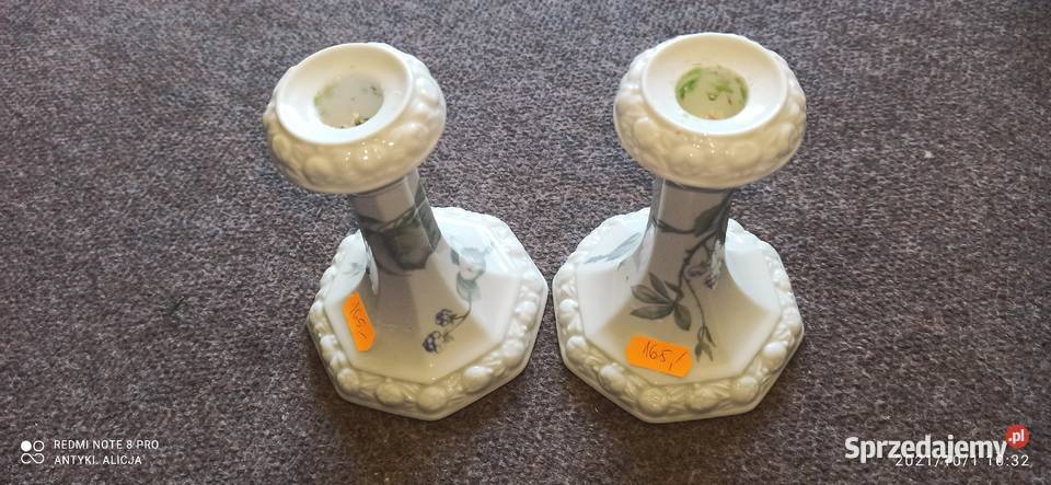 Talerzyk deserowy Rosenthal Maria Jeżyna Porcelana i szkło pomorskie Gdańsk