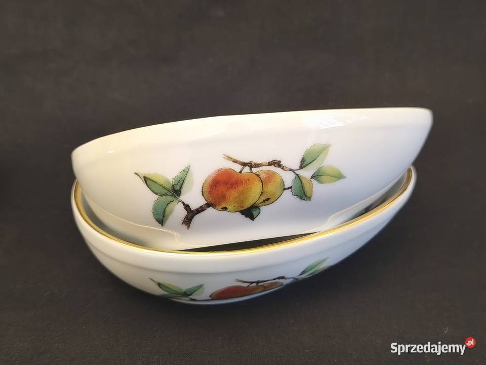 Miska angielska Royal Worcester Evesham Gold lubelskie Chełm