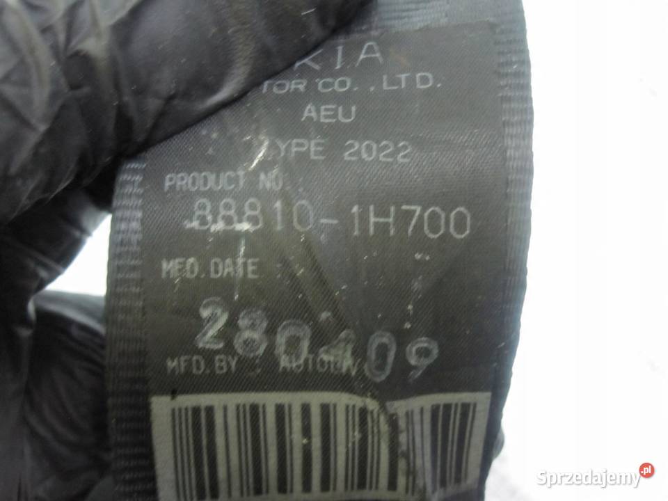 KIA PRO CEED I 10r pas bezpieczeństwa lewy przód