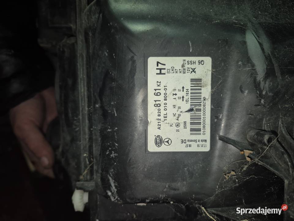 Lampy Przód Mercedes EKlasa W212 Hella Oryginał Mława