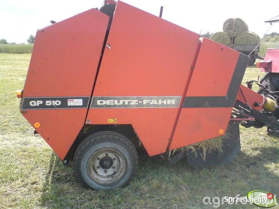 Prasa deutz fahr gp 510 Szubin