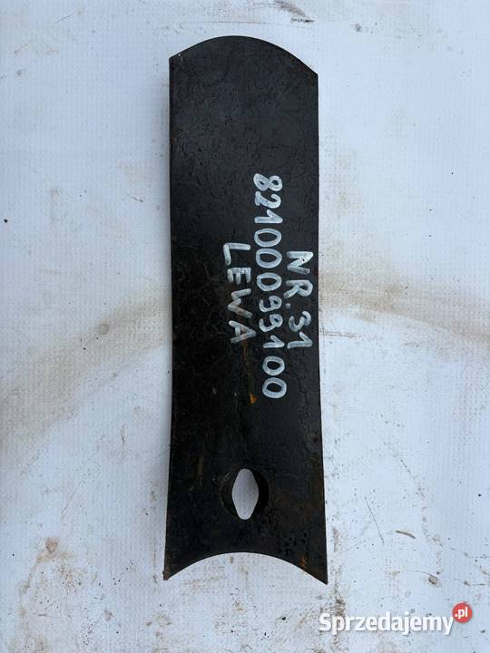 Ścinacz listwowy 270x80mm LEWY do GRUBBEREGGEN Do maszyn uprawowych Iłża