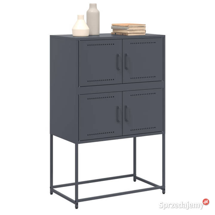 Szafka antracytowa 685x385x107 stal WM846484 mazowieckie Warszawa