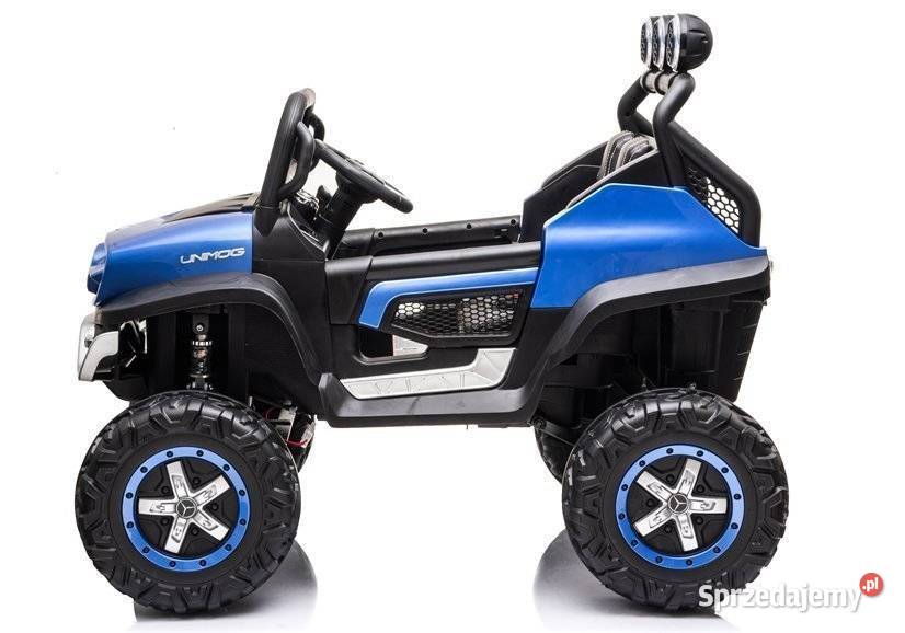 Pojazd na akumulator Mercedes Unimog S metalik Pojazdy elektryczne i spalinowe Bielsk Podlaski sprzedam