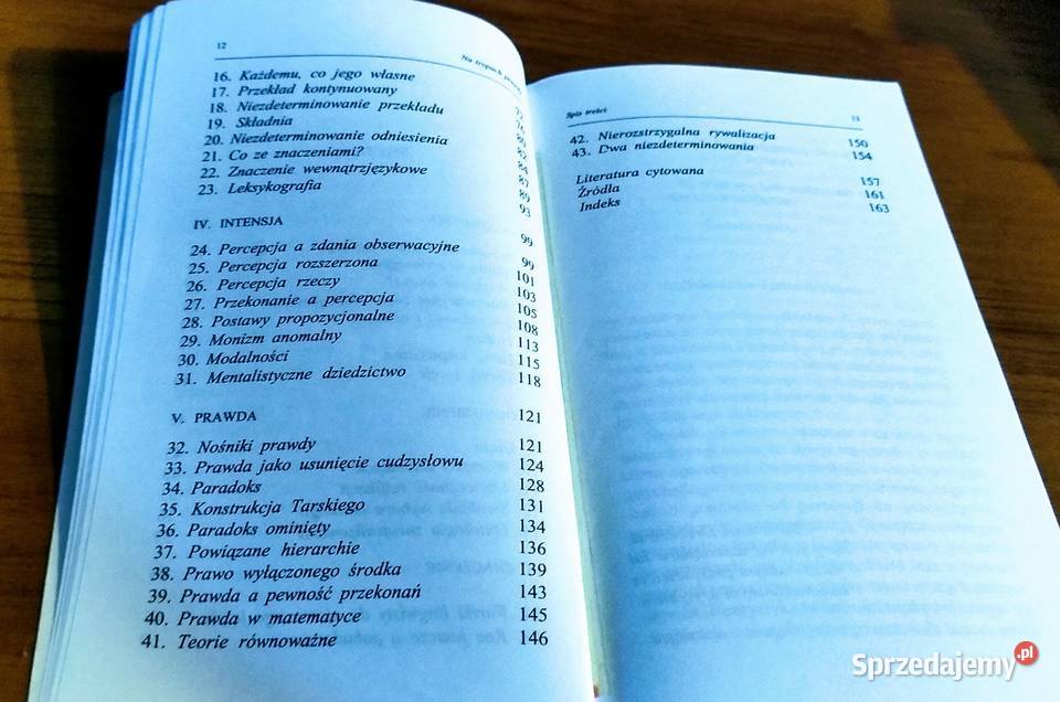 Na tropach prawdy Willard Van Orman Quine miękka