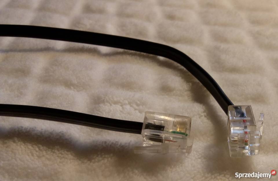 Kabel dwu żyłowy wtyczki na zdjęciach 300 Części i akcesoria śląskie Rogoźnik sprzedam