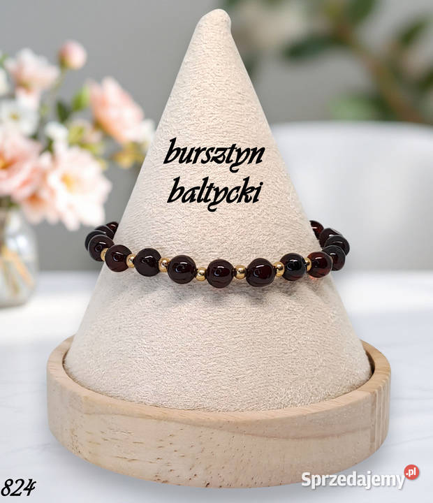 Bransoletka z bursztynu bursztyn bałtycki Warszawa