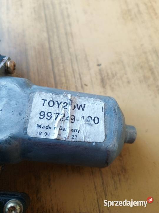 SILNICZEK PODNOSZENIA SZYBY TOYOTA COROLLA VERSO Mielec