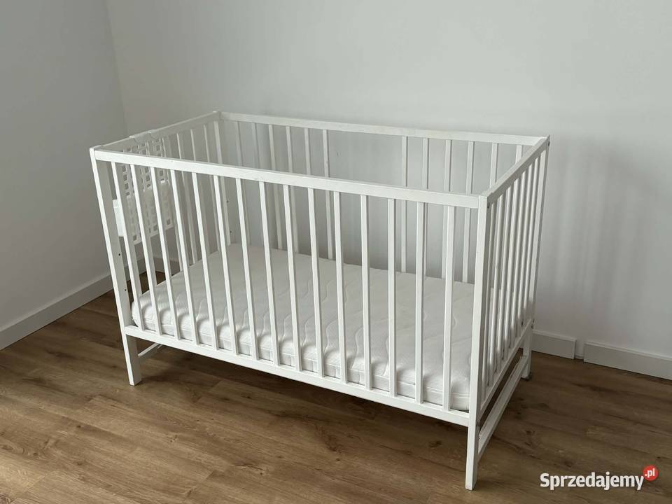 Łóżeczko dziecięce z materacem hilding Konstantynów Łódzki